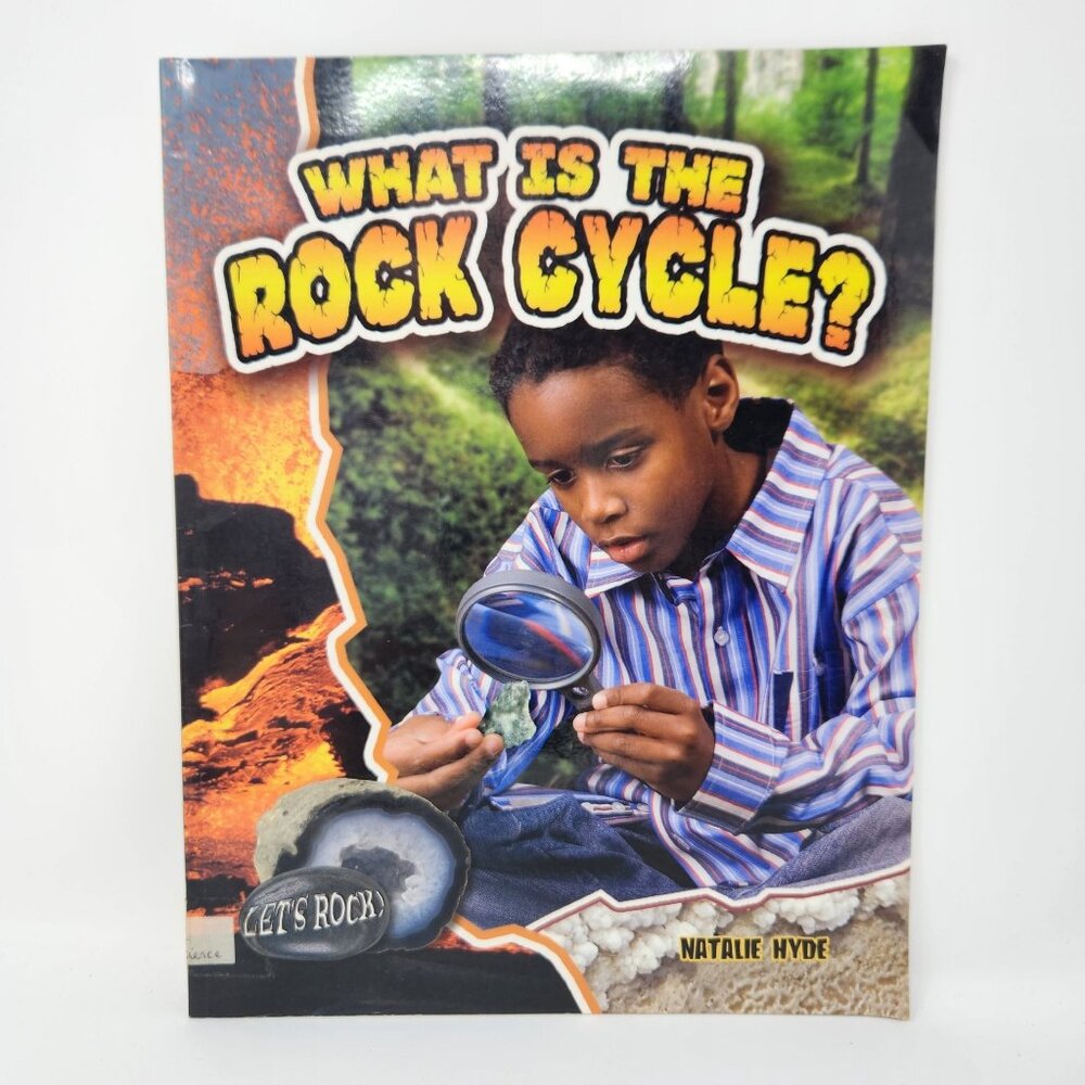 What Is The Rock Cycle? Paperback Educational Book By Natalie Hyde